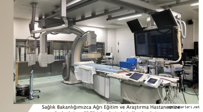 ÇELEBİ'DEN MÜJDE AĞRI'YA 2. ANJİYO CİHAZI TAHSİS EDİLDİ
