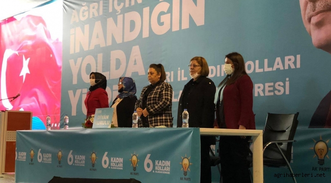 AK Parti Ağrı İl Kadın Kolları 6.Olağan Kongresi Yapıldı