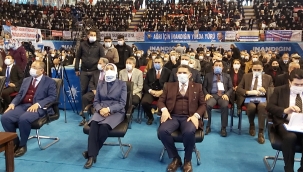 AK PARTİ AĞRI İL KONGRESİ YAPILDI 20 YIL SONRA ÖZYOLCU, TEKRAR BAŞKAN SEÇİLDİ.