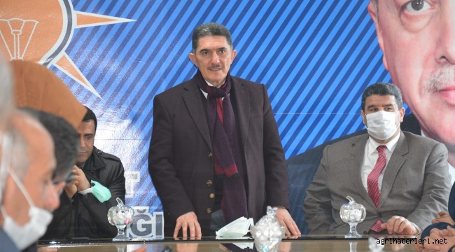 MİLLETVEKİLİ ÇELEBİ DOĞUBAYAZIT İLÇE TEŞKİLATI İLE BULUŞTU.