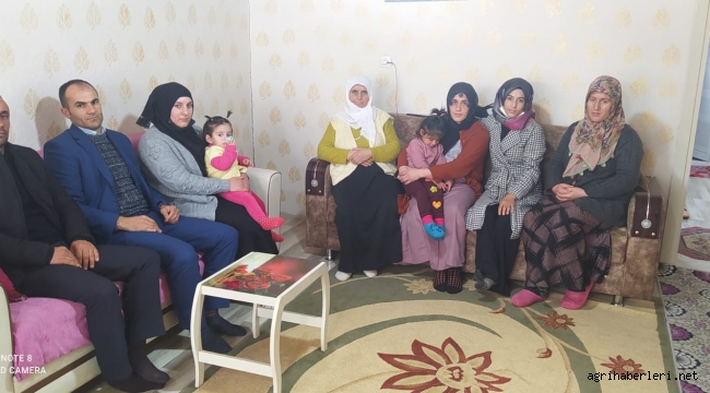 BAŞKAN METİN KONYAR'DAN KARAKENT KÖYÜNDEKİ ŞEHİT KORUCU AİLELERİNE ZİYARET