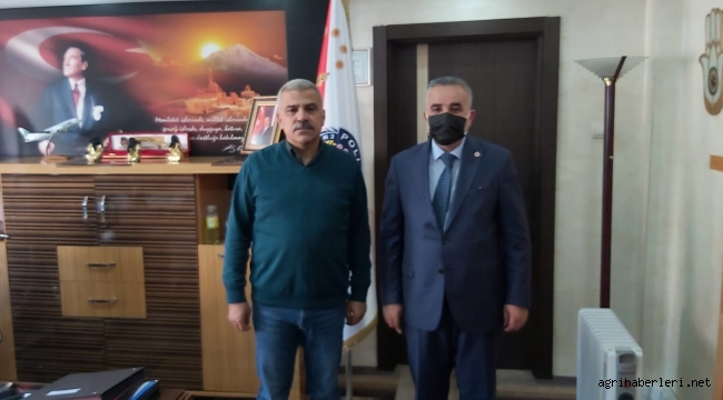 Başkan Söyler'den Ağrı İl Emniyet Müdürü Nihat Özen'e Ziyaret