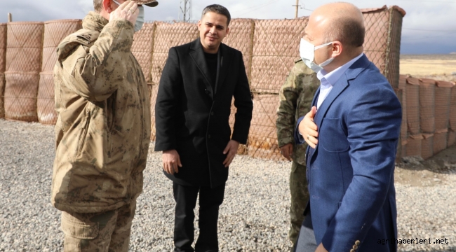 Vali Varol Doğubayazıt'da Hudut Karakollarını Ziyaret Etti