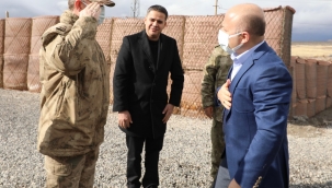Vali Varol Doğubayazıt'da Hudut Karakollarını Ziyaret Etti