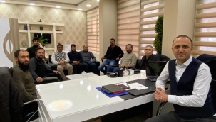 AĞRI'DA ÇALIŞAN GAZETECİLER BAŞKAN AHMET GENÇ DEDİLER