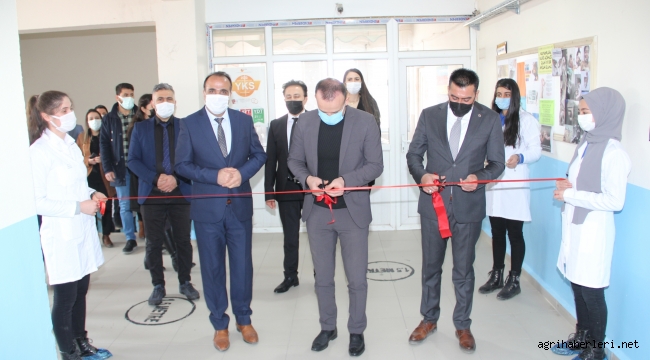 AĞRI İL MİLLİ EĞİTİM MÜDÜRÜ TEKİN, DOĞUBAYAZIT'TA DİL SOKAĞI VE KÜTÜPHANE AÇILIŞLARI YAPTI