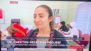 IĞDIR ÜNİVERSİTESİ TRT HABER'DE YER ALDI