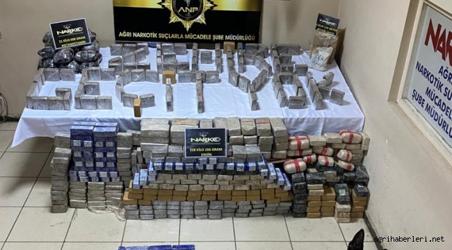 SAMAN ÇUVALLARI İLE ZEHİR TAŞIDILAR