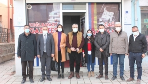 STK ve Basın Komisyonu, AK Parti Doğubayazıt İlçe Teşkilatı STK ve Basın Mensuplarını Ziyaret Ettiler