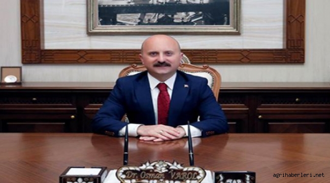 Vali Dr. Osman Varol, 18 Mart Çanakkale Zaferi dolayısı ile bir mesaj yayımladı.