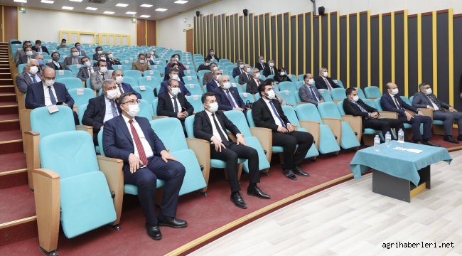Ağrı'da İl Koordinasyon Kurulu Toplantısı Düzenlendi