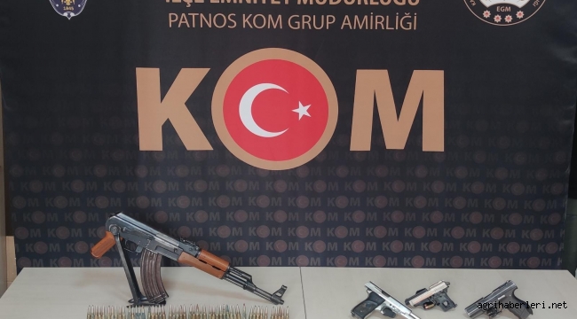 AĞRI'DA SİLAH OPERASYONU