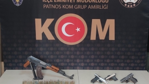 AĞRI'DA SİLAH OPERASYONU