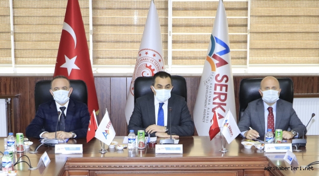 AĞRI HEYETİ ARDAHAN'DA YAPILAN SERKA TOPLANTISINA KATILDI