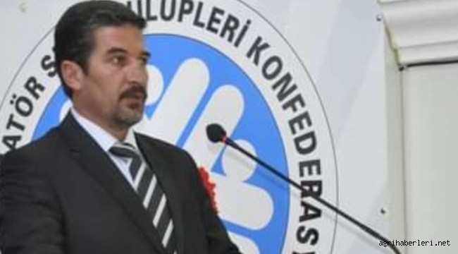 AĞRI TÜMSAD BAŞKANI EROL YILDIRIM TEKRARDAN BAŞKAN