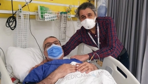 GAZETECİ NEZİR ÇELİK'E İZMİR'DE ANJİYO OLDU