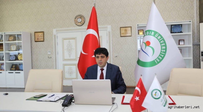 IĞDIR ÜNİVERİSTESİ REKTÖRÜ PROF.DR. MEHMET HAKKI ALMA, ÜNİRSİTEYE YAPTIĞI HİZMETLER BİTMİYOR