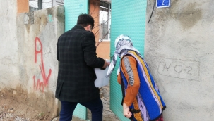 RAMAZAN AYI ÖNCESİ DOĞUBAYAZIT'DA 1200 İHTİYAÇ SAHİBİ AİLEYE GIDA YARDIMI YAPILDI