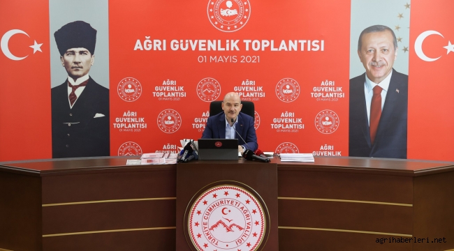 BAKAN SOYLU AĞRI'DA