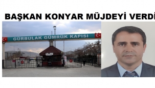 MÜJDELİ HABER BAŞKAN KONYAR'DAN GELDİ