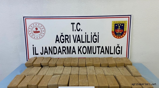 51 KG EROİN DOĞUBAYAZIT HASNKEYF MAH. ELE GEÇİRİLDİ