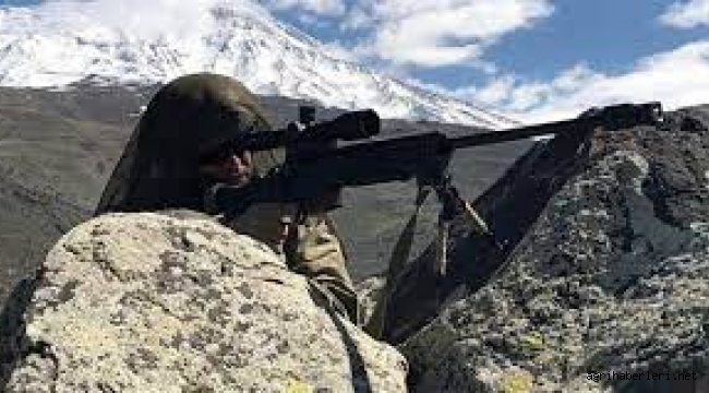 AĞRI DAĞI BÖLGESİNDE 1 TERÖRİST ÖLDÜRÜLDÜ 1 ASKER YARALANDI
