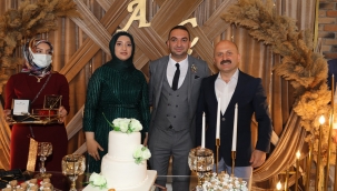 Ağrı Valiliği Aysel ve Çağrı Çiftinin Mutlu Günlerine Şahit Oldular