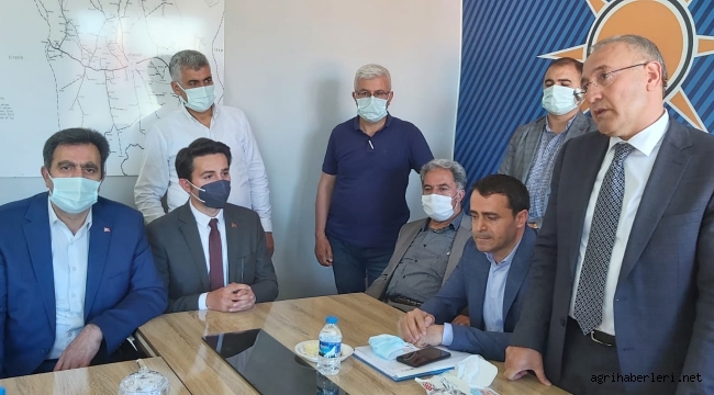 AK PARTİ AĞRI İL BAŞKANI ÖZYOLCU, SAĞLIĞINA KAVUŞARAK GÖREVE KALDIĞI YERDEN DEVAM EDİYOR.