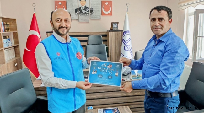 BAŞKAN KONYAR, TDV'YE KURBAN BAĞIŞINDA BULUNDU