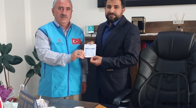 Diyadin İlçe Müftüsü İbrahim Arvasi: Kurbanlarımızı paylaşarak kardeşlerimizle yakınlaşalım