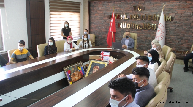 MÜDÜR TEKİN, ÇALIŞMALARINA ARA VERMEDEN DEVAM EDİYOR