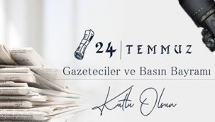 AĞRI İL MİLLİ EĞİTİM MÜDÜRÜ MEHMET FARUK TEKİN BASIN BAYRAMINDA GAZETECİLERİ UNUTMADI