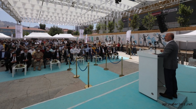 DOĞUBAYAZIT ÖMER ÇOKTİN FEN LİSESİ'NİN TEMEL ATMA TÖRENİ YAPILDI