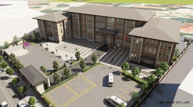 DOĞUBAYAZIT ÖMER ÇOKTİN FEN LİSESİ PROTOKOLÜ İMZALANDI, 27.07.2021 GÜNÜ TEMEL ATMA TÖRENİ YAPILACAKTIR