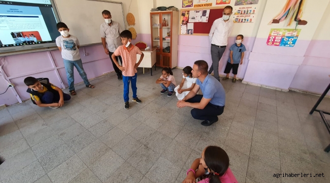  Müdürü Tekin," Telafide Ben de Varım" Ziyareti