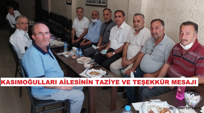 TAZİYE VE TEŞEKKÜR MESAJI