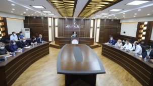 Ağrı'da Covid-19 Değerlendirme Toplantısı Düzenlendi