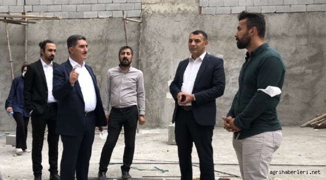 AĞRI MİLLETVEKİLİ EKREM ÇELEBİ VE HEYETİ AĞRI BARO BAŞKANLIĞINI ZİYARET ETTİLER