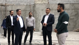 AĞRI MİLLETVEKİLİ EKREM ÇELEBİ VE HEYETİ AĞRI BARO BAŞKANLIĞINI ZİYARET ETTİLER