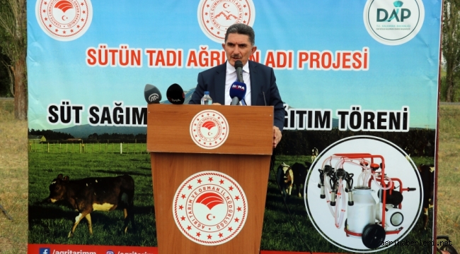 AĞRILI ÇİFTÇİLER, EKONOMİYE KATKI SAĞLAYACAK