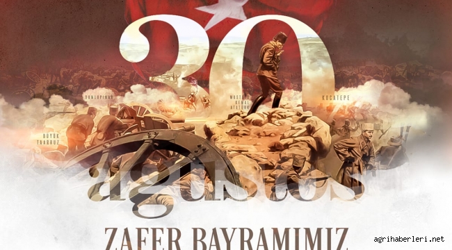  Vali Dr. Osman Varol, 30 Ağustos Zafer Bayramı dolayısıyla bir mesaj yayımladı.