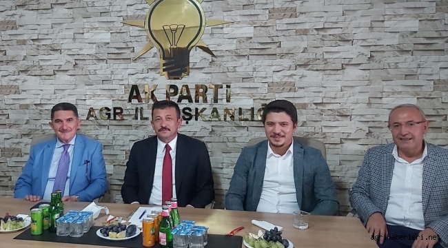 AK PARTİ GENEL BŞK.YRD. AV. HAMZA DAĞ AĞRI'DA