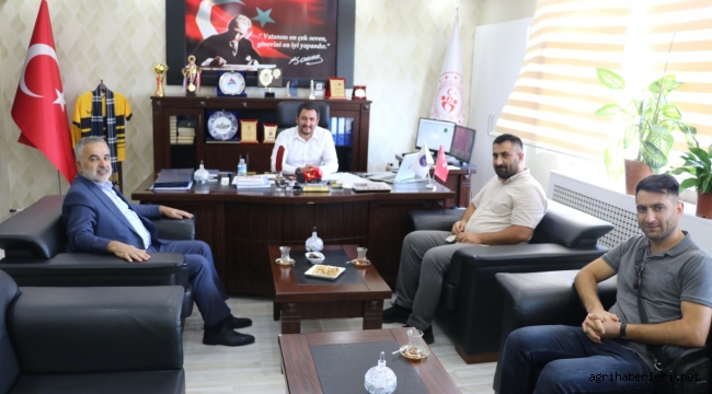 BAŞKAN SÖYLER, MÜDÜR ÇALGAN İLE 2021-2022 SPOR YATIRIMLARINI KONUŞTU