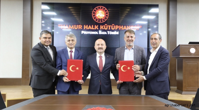 Diyadin, Hamur veTutak'ta Halk Kütüphaneleri Yapılacak