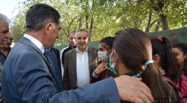 ÇELEBİ, DOĞUBAYAZIT'TA SEVGİ İLE KARŞILANDI