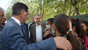 ÇELEBİ, DOĞUBAYAZIT'TA SEVGİ İLE KARŞILANDI