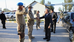 VALİ VAROL, DOĞUBAYAZIT JANDARMA ASAYİŞ KOMANDO BÖLÜK KOMUTANLIĞINI ZİYARET ETTİ.