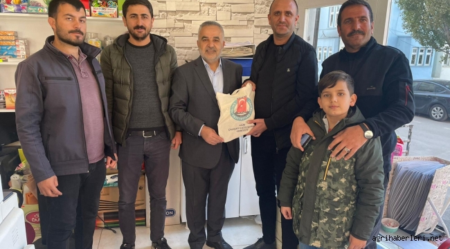 AĞRI ÇALIŞAN GAZETECİLER CEMİYETİ'NDEN  ​​​​​​​DOĞUBAYAZIT BASININA İADE-İ ZİYARET