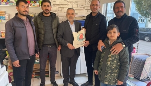 AĞRI ÇALIŞAN GAZETECİLER CEMİYETİ'NDEN  ​​​​​​​DOĞUBAYAZIT BASININA İADE-İ ZİYARET