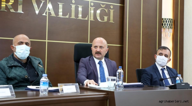 Ağrı'da Kadına Yönelik Şiddetle Mücadele İl Koordinasyon, İzleme ve Değerlendirme Komisyonu Toplantısı Düzenlendi.